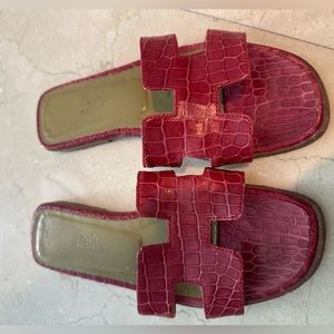 Hermes croco sleepers